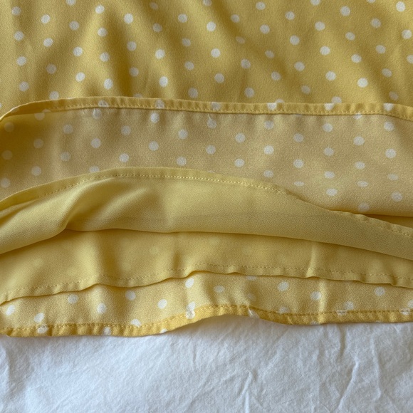 A New Day NWT Yellow Polka Dot Camisole - Picture 4 of 8